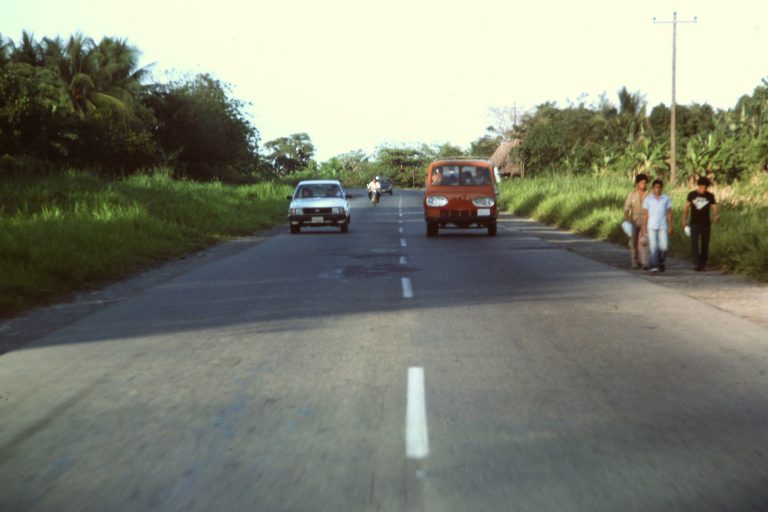 Hashem’s Helping Hand Halts Harm on a Honduran Highway.